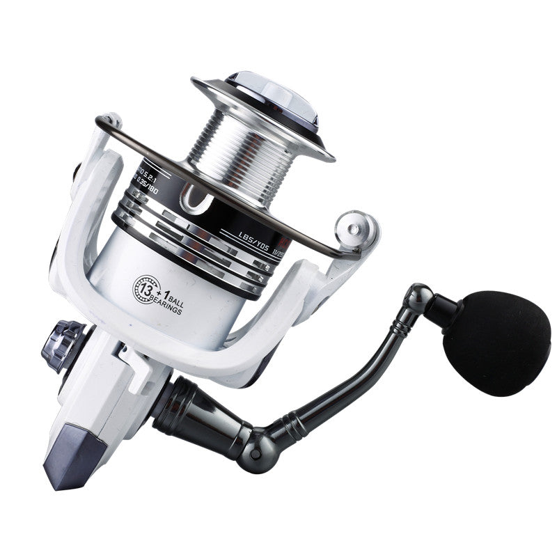 13+1 Ball Bearings Spinning Fishing Reel - Professional Metal Spool Ultra Smooth for Saltwater & Freshwater