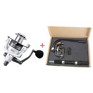 13+1 Ball Bearings Spinning Fishing Reel - Professional Metal Spool Ultra Smooth for Saltwater & Freshwater